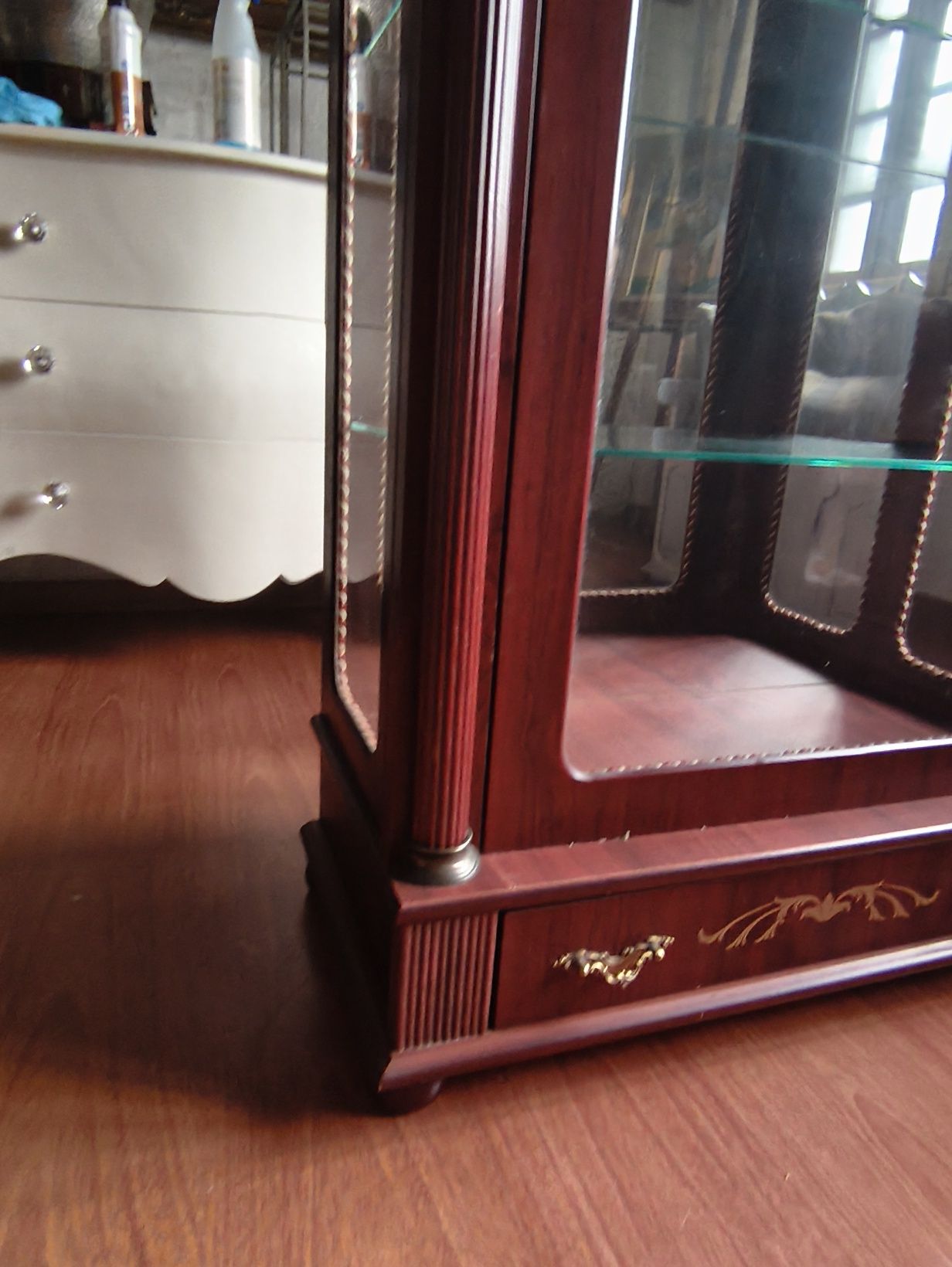 Vitrine envidraçada