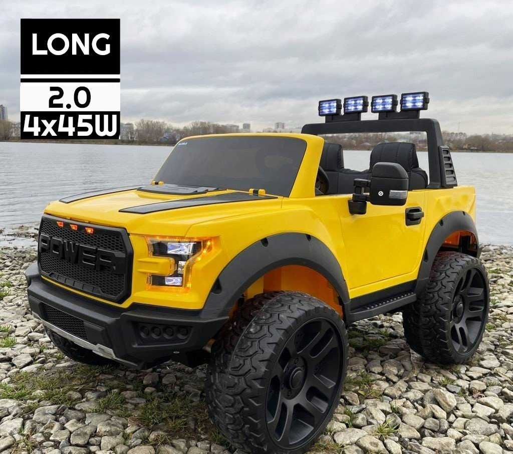 JEEP RAPTOR F150 4x4 auto na akumulator 12Ah PILOT KOŁA EVA SKÓRA