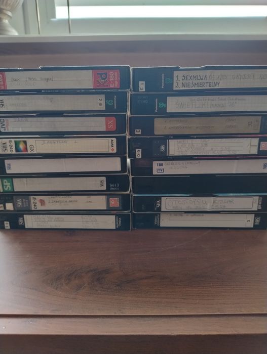 Kasety wideo VHS