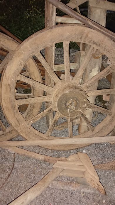 Rodas de carros de bois