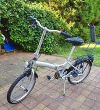 Aluminiowy rower składak City Star, Koła 20 cali