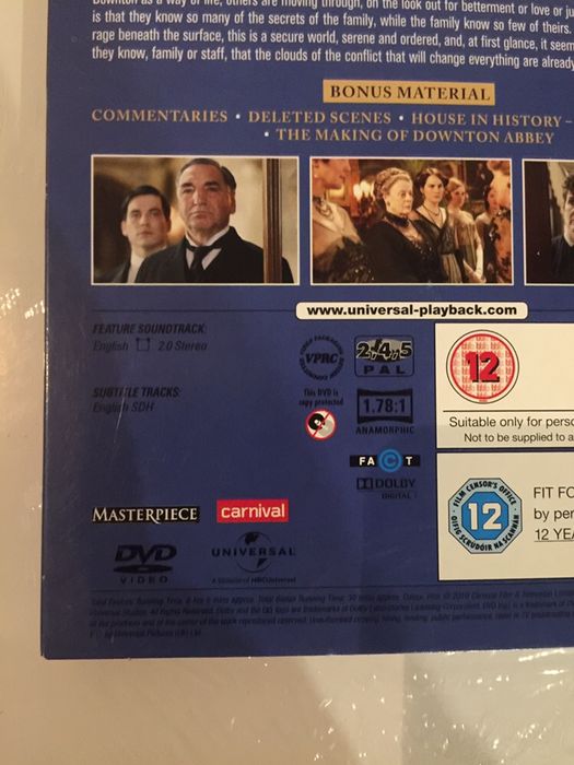 DVD série Downton Abbey - 1 season