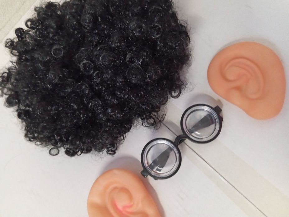 Acessórios de Carnaval Cientísta Médico Professor Escritor