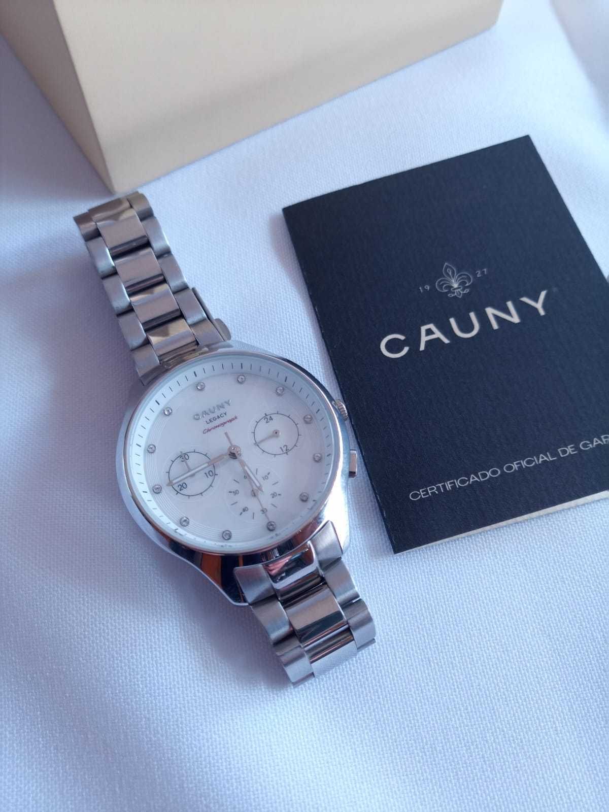 Relógio senhora Cauny Legacy Chronograph NOVO