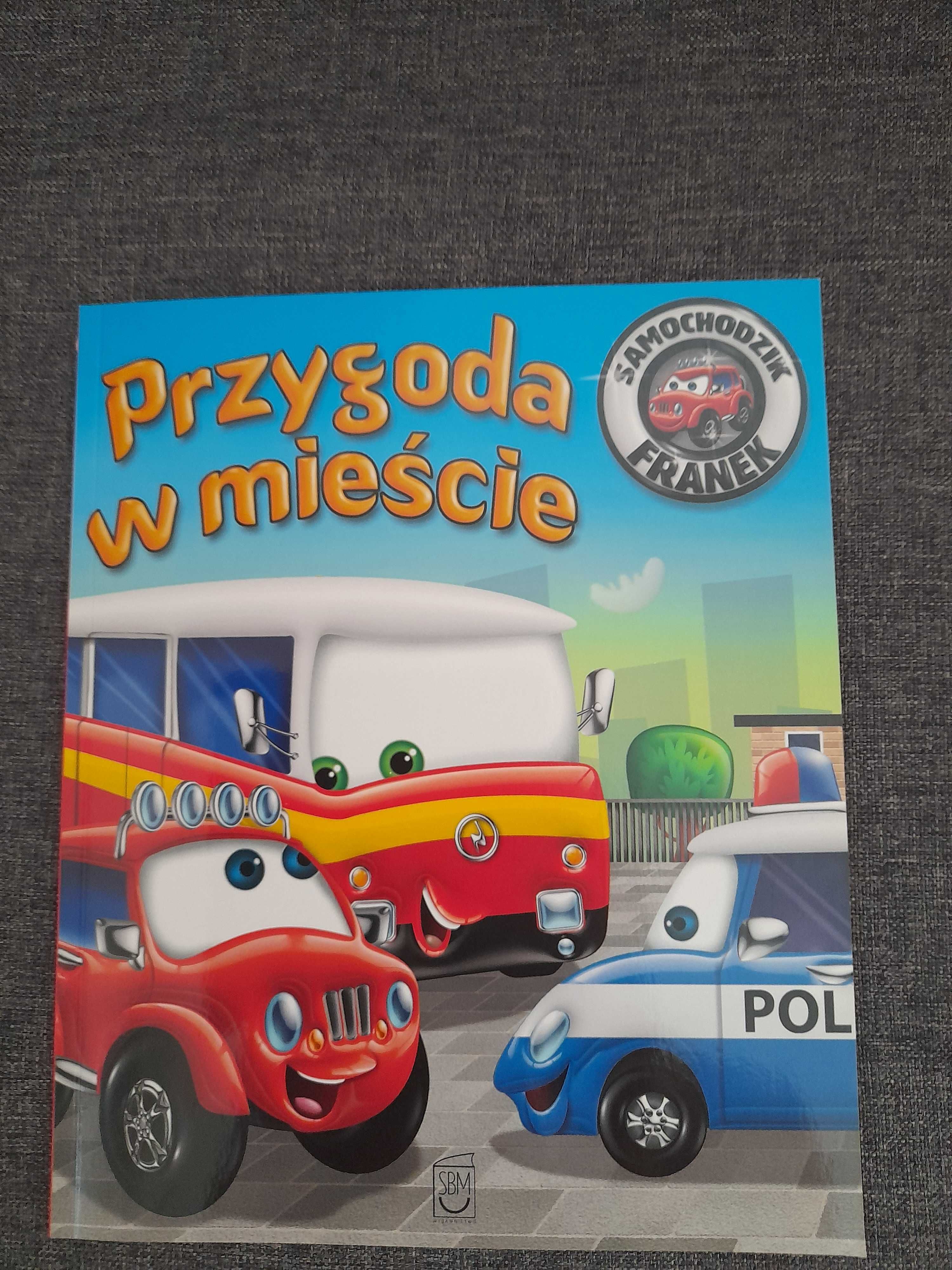 Książeczka z serii Samochodzik Franek: PRZYGODA W MIEŚCIE