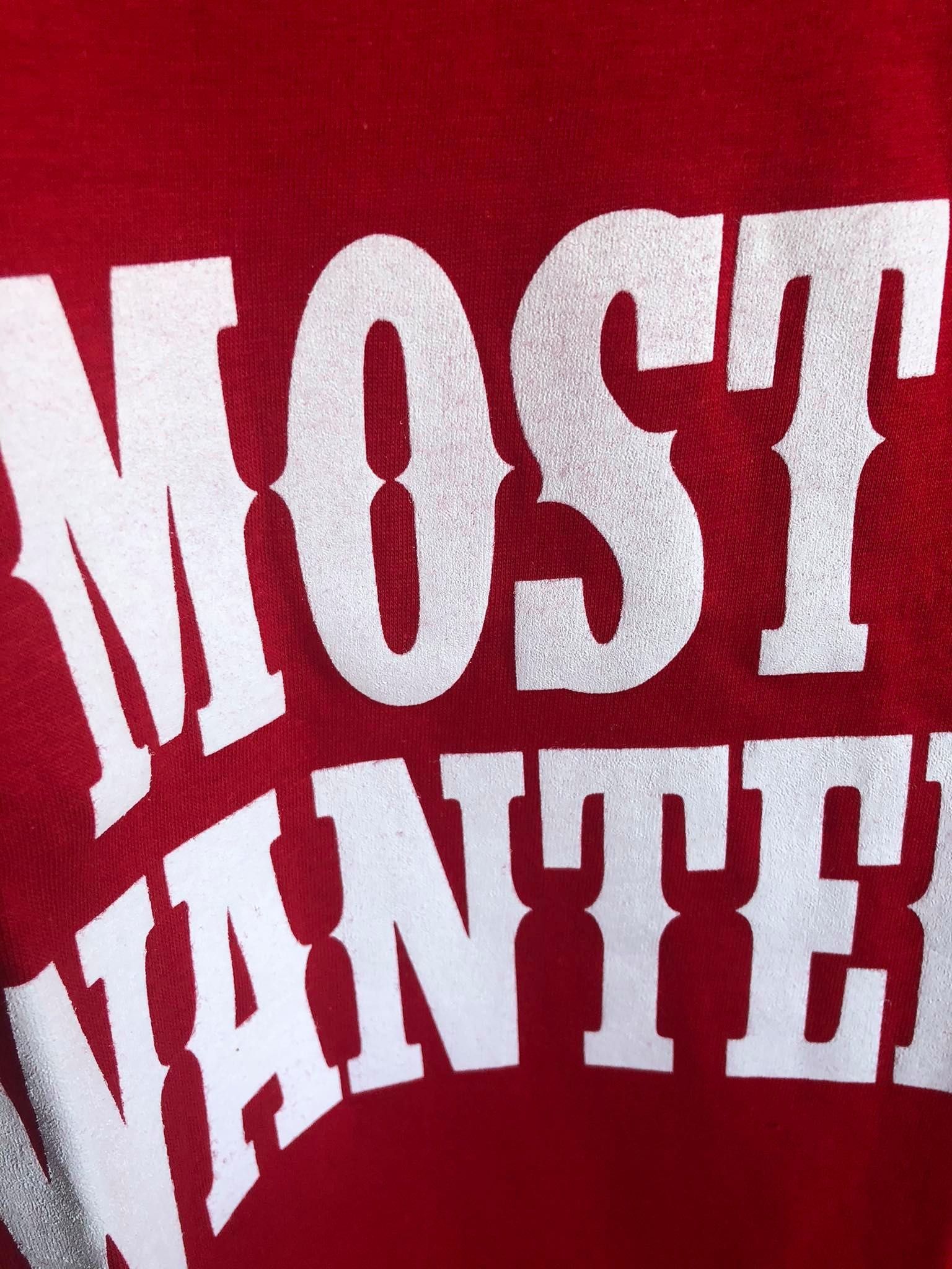 T-shirt "Most Wanted", nova! Fnac, L