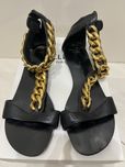 Черные босоножки Giuseppe Zanotti