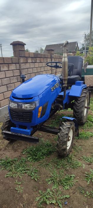 Продається мінітрактор Зубр з причіпом