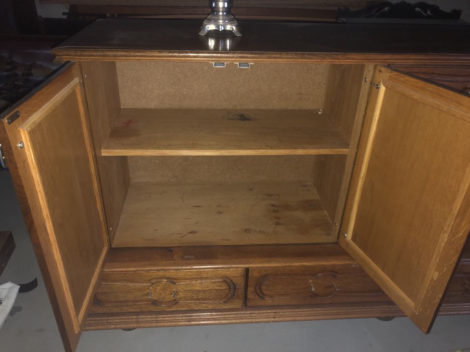 Komoda dębowa duża