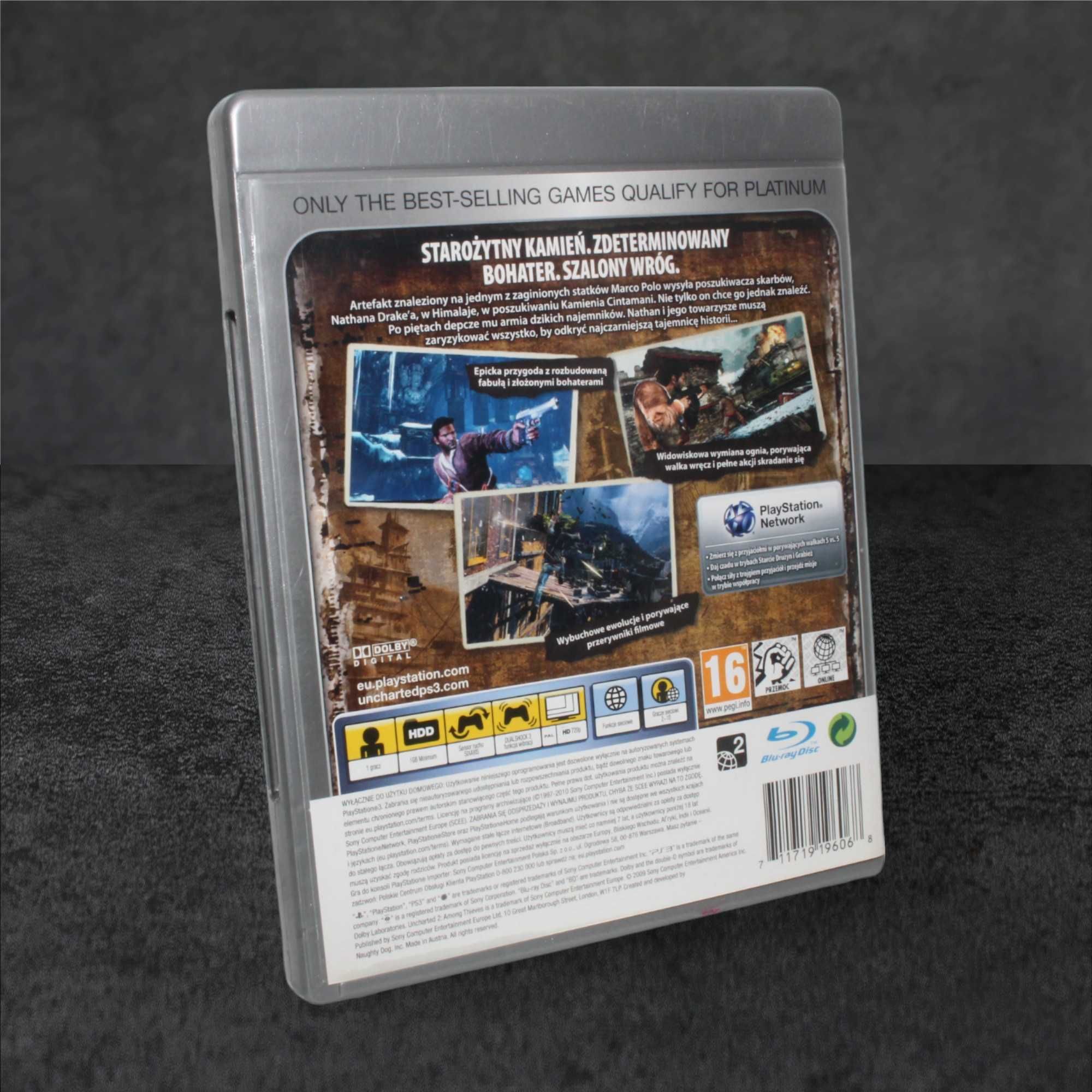 => PL 5/5 Uncharted 2: Pośród Złodziei PS3 GameBAZA