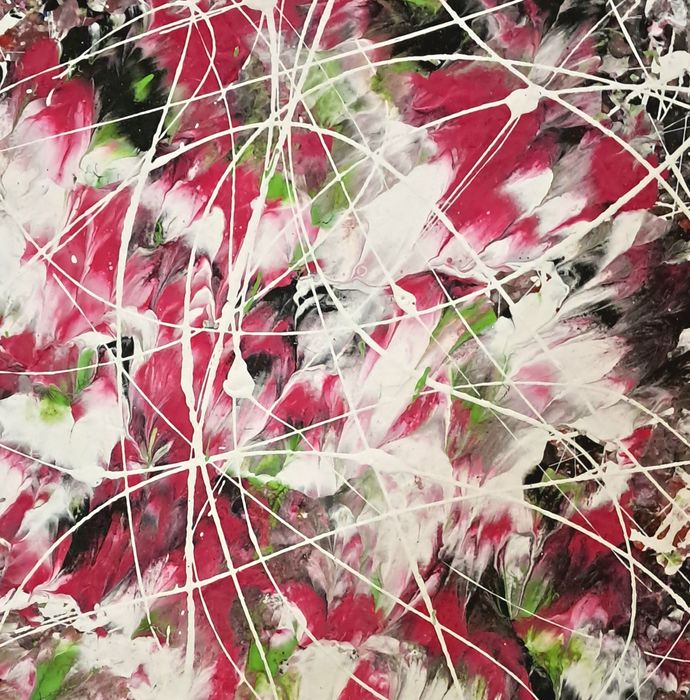 Atenção compre 3 pague 1 uma das pinturas abstractas expressionistas