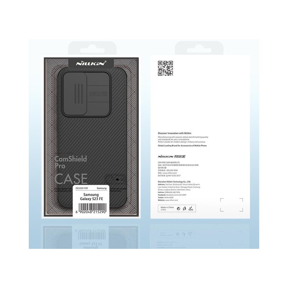 Etui Nillkin do Samsung Galaxy S23 FE CamShield Black