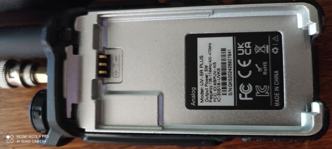 Quansheng uv 5r plus с установленной платой si4732