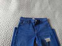 Spodnie jak nowe  jeansy River Island 146 cm/ 11 yrs