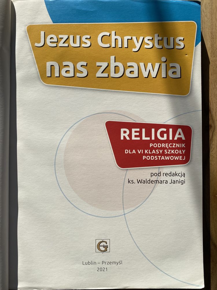 Podręcznik do religii dla Klasy VI SP