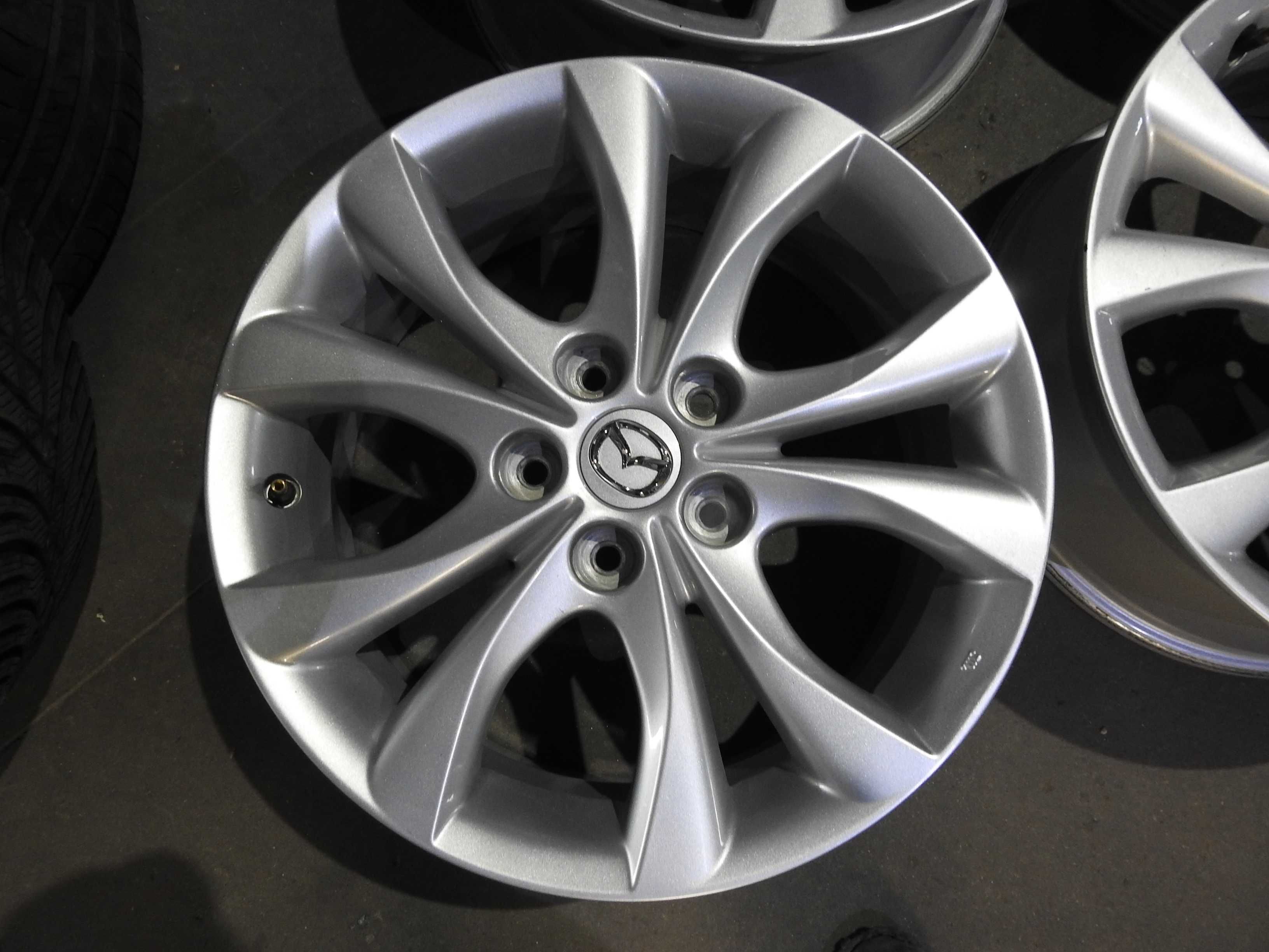 4x Alufelgi 17'' 5x114,3 7J et52,5  Mazda Oryginał Super Stan