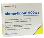 Biomo-lipon 600 Niemiecki do wlewow witaminowych