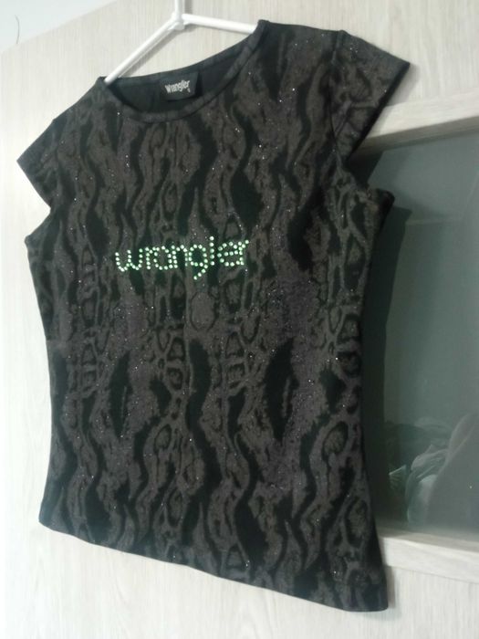 Bluzka top w panterkę Wrangler 36 S