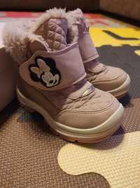 Buty zimowe, śniegowce roz. 24 disney