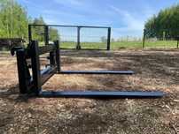 Paleciak widły do palet euroramka na TUZ 120cm Udzwig 1500kg