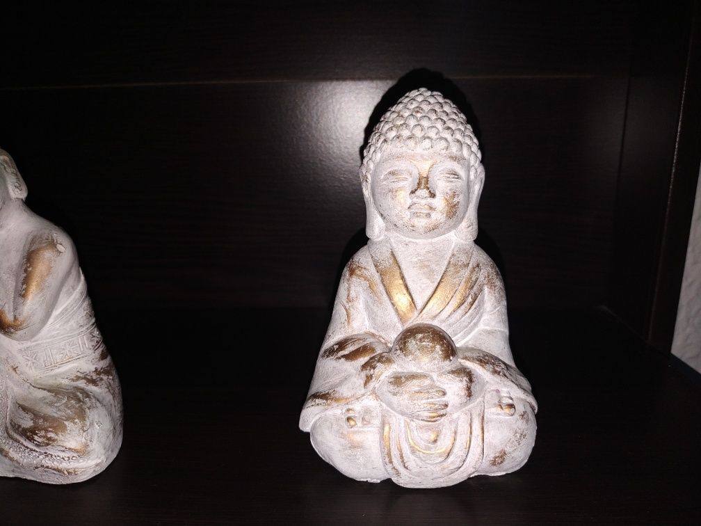 Conjunto de 3 estatuetas