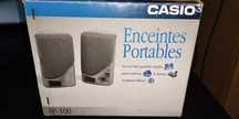 Colunas de som amplificadas Casio SP-100