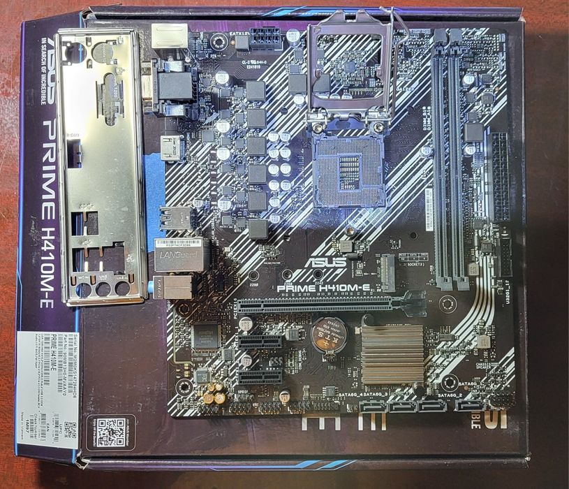 Материнська плата Asus Prime H410M-E (s1200, Intel H410, PCI-Ex16)