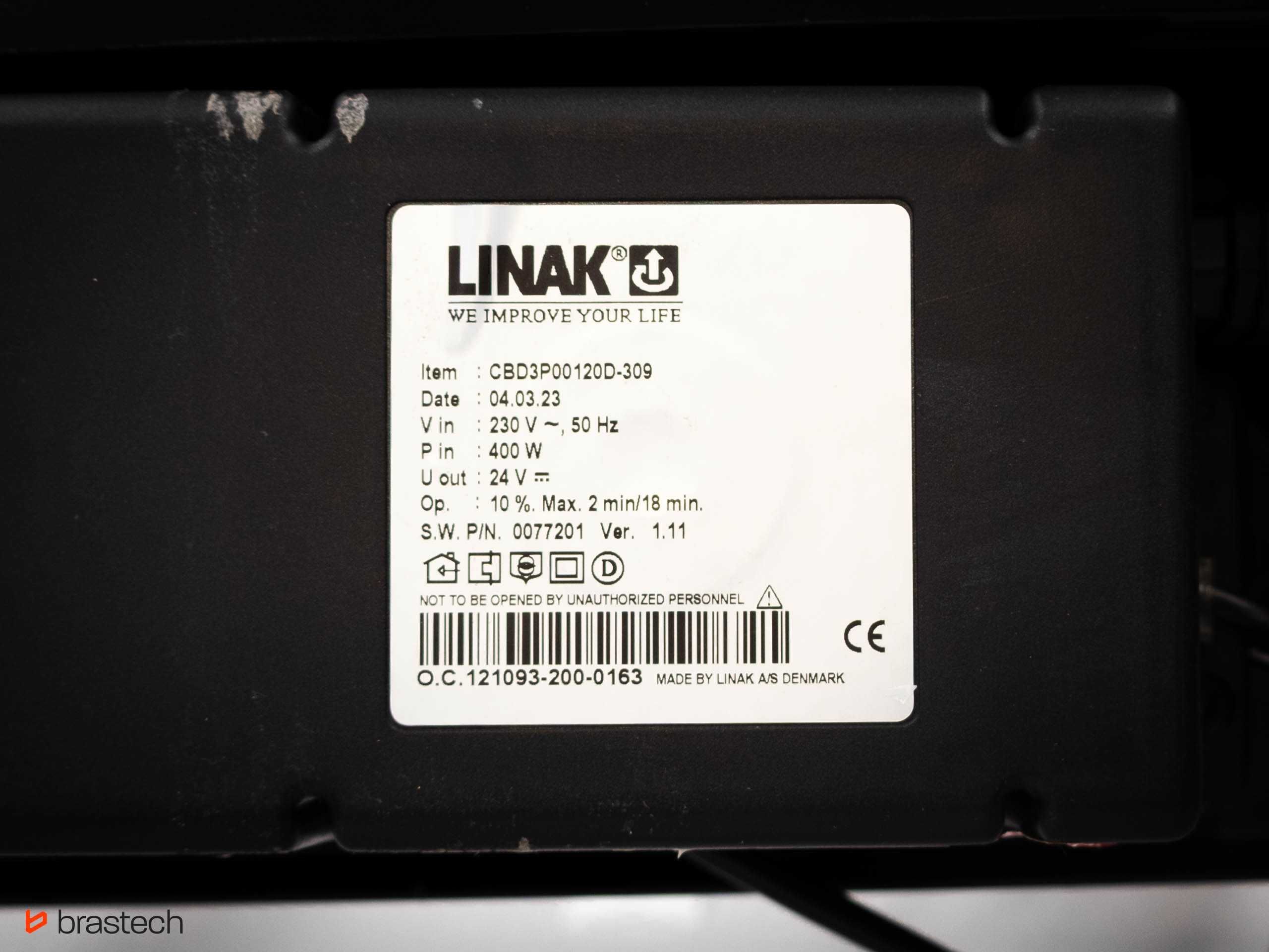 Biurko elektryczne ASPA z mechanizmem LINAK