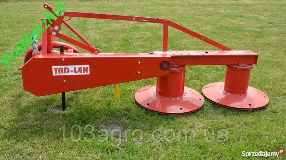 Косарка роторна TAD-LEN 1.65 см на косий зуб виробник Оригінал Польща.