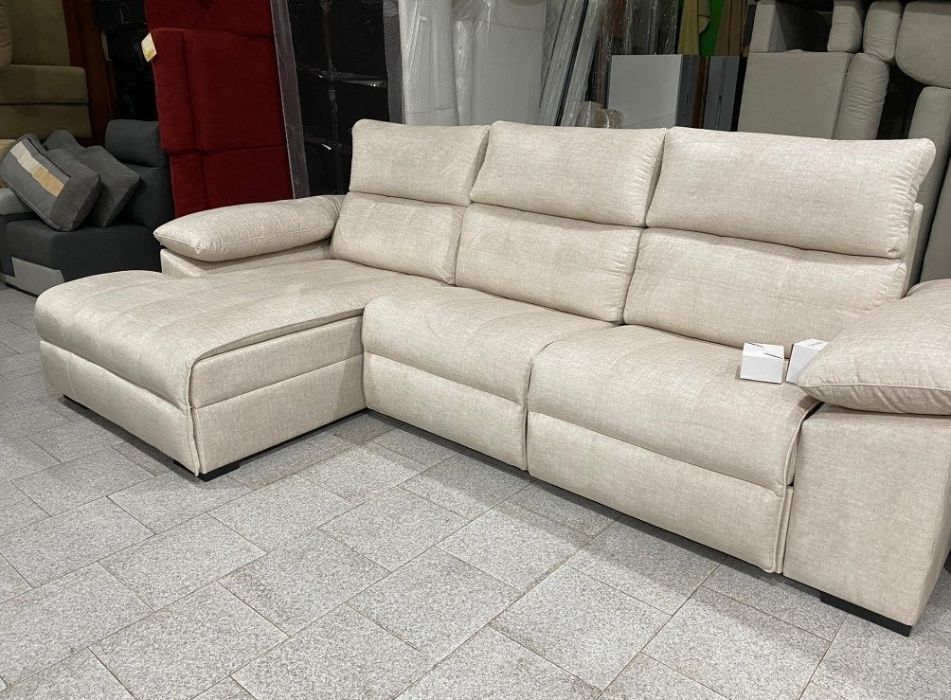 Sofa Chaise c/ 2 RELAX - NOVO - FABRICA