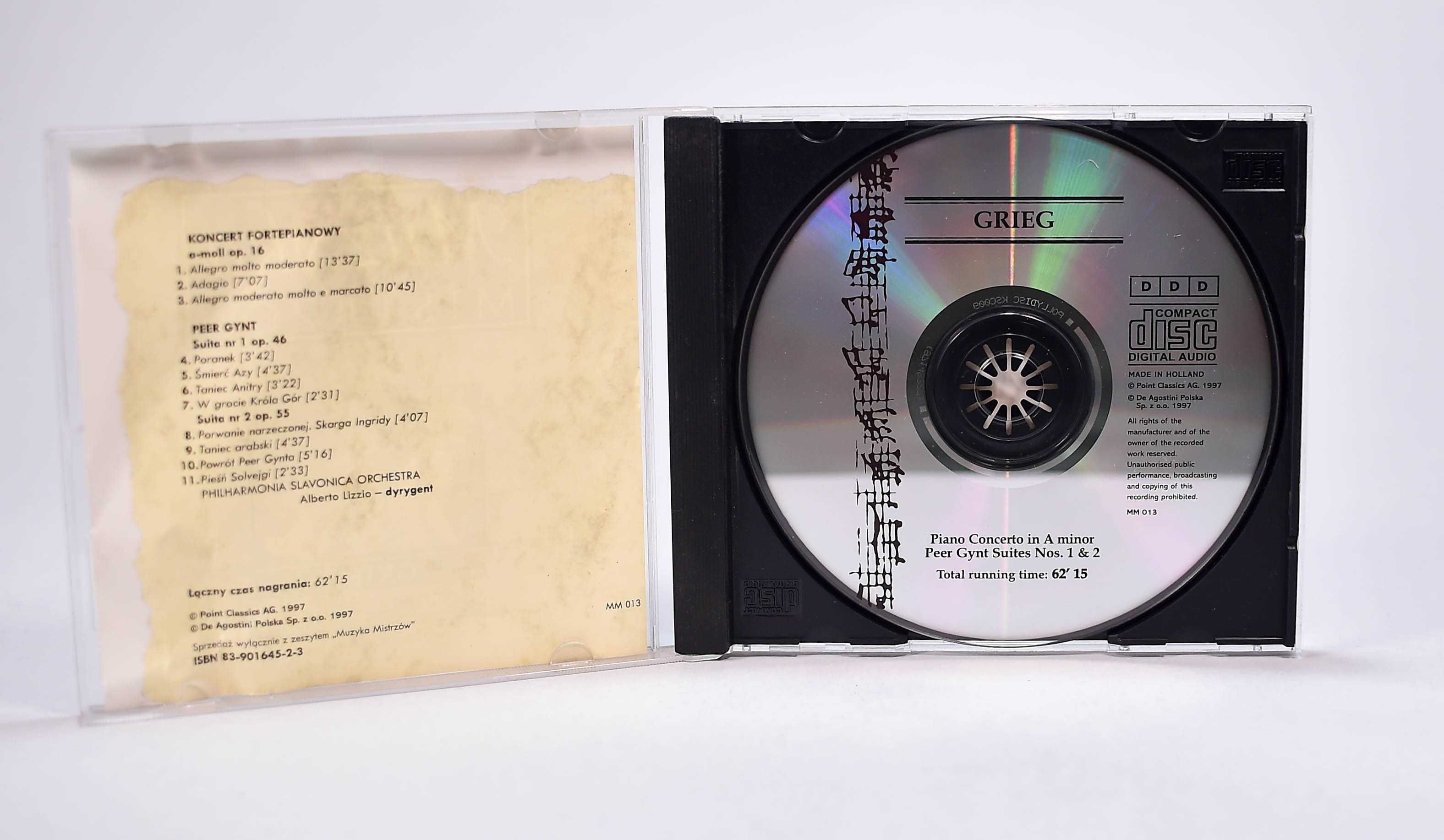 CD Audio # Muzyka Mistrzów - Grieg