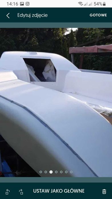 Laminaty   jachtu Skorupa zamiana