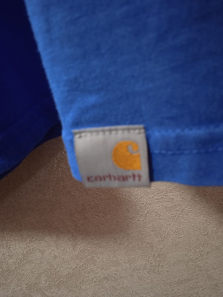 Carhartt майка блакитна