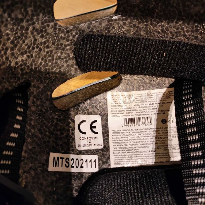 Kask rowerowy XS dla dziewczynki Martes