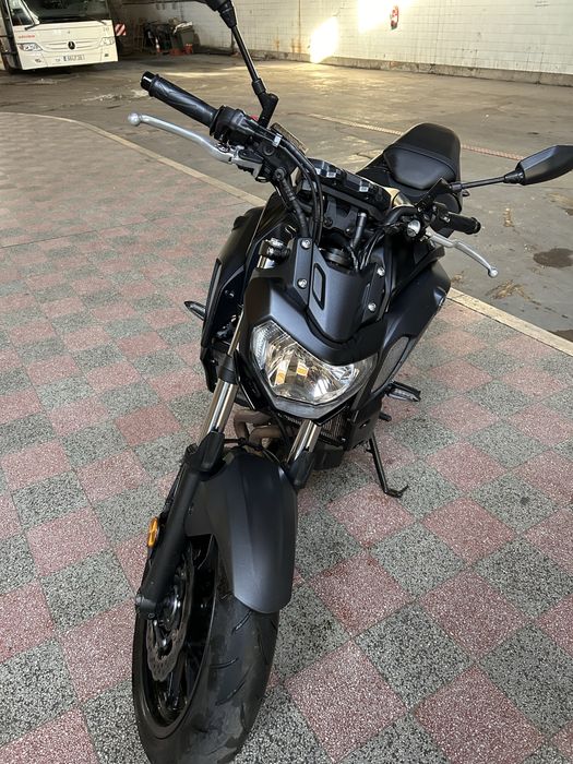Moto Yamaha MT 07 55kw   2020