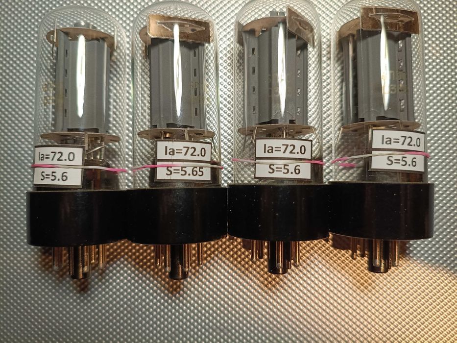 Lampy elektronowe nowe  6p3s 6L6 tubes NOS 4sztuki