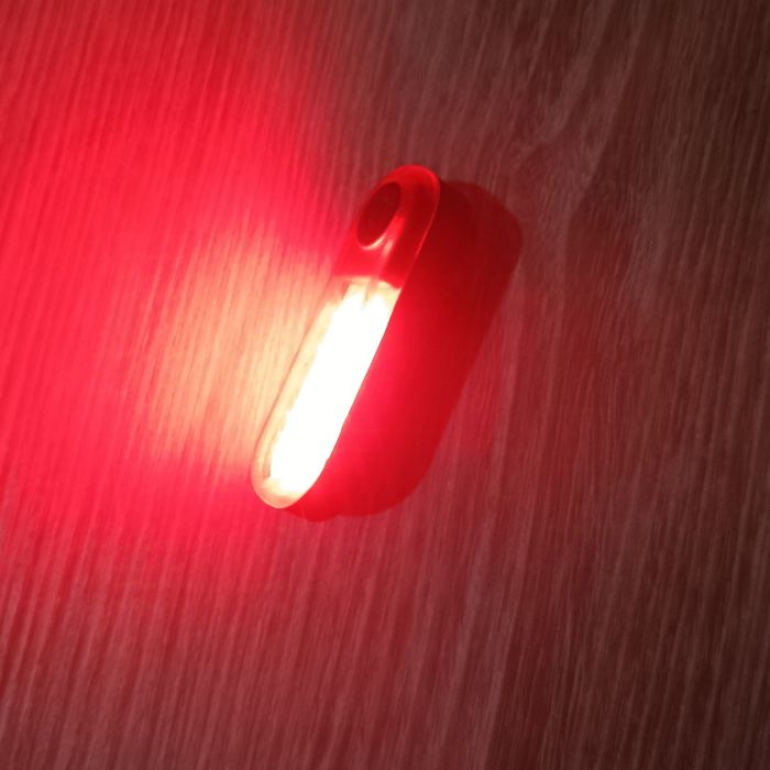 Luz led traseira bicicleta - Novo