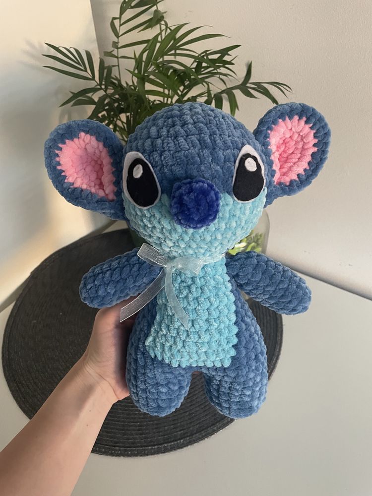 Maskotka Stitch na szydełku