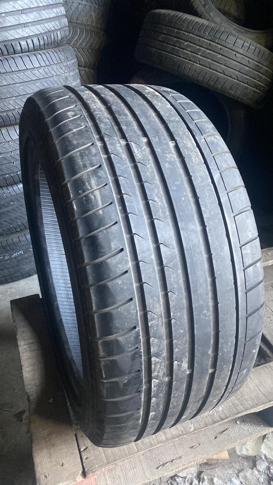 275.40.19 Dunlop 1шт літо шини резина з Европи БВ склад Харків БУ 40