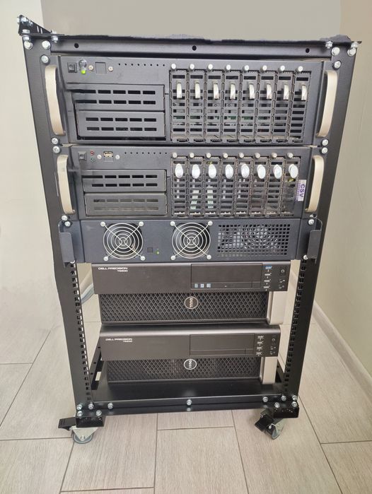 Серверна стійка 16U 400-750 Lite Eserver