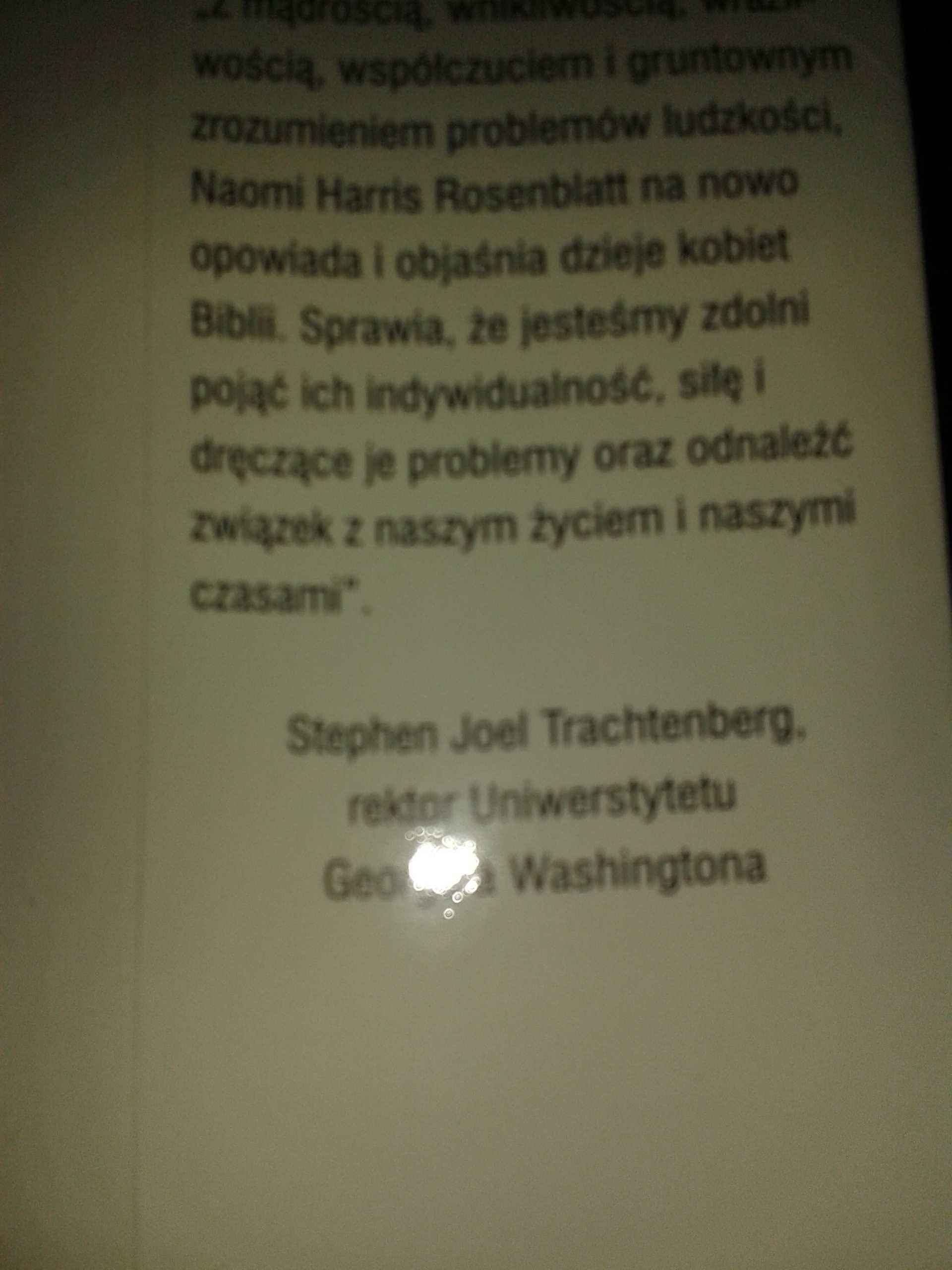 Tajemnice biblijnych kobiet N.H.Rosenblatt książka