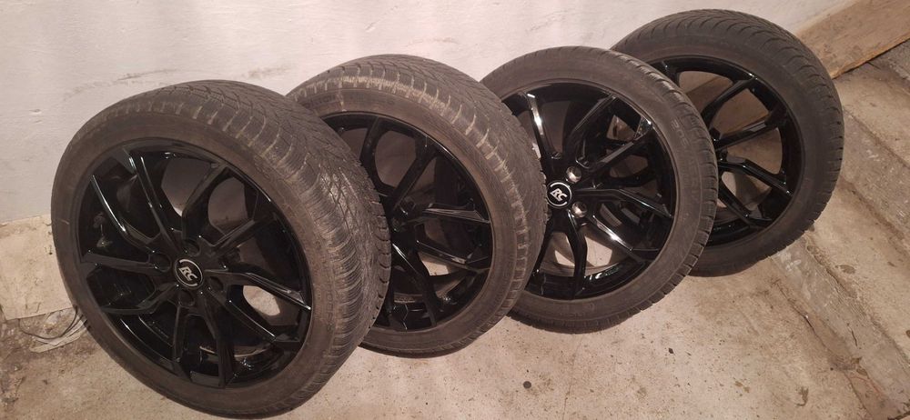 Zestaw 4szt. koła ZIMOWE 205/45 R17 4x108 63,4 ET42 + czujniki