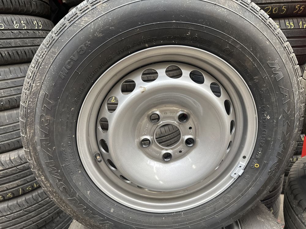 Nowe Opony+ Felgi  205/75 R16 C  MAXXIS VANSMART MCV3