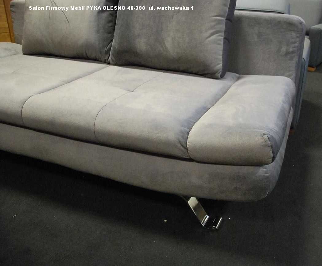Nowa kanapa 200cm DAX ze spaniem + pojemnik= Producent MEBLE PYKA