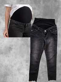 Spodnie ciążowe dżinsy czarne maiamae L