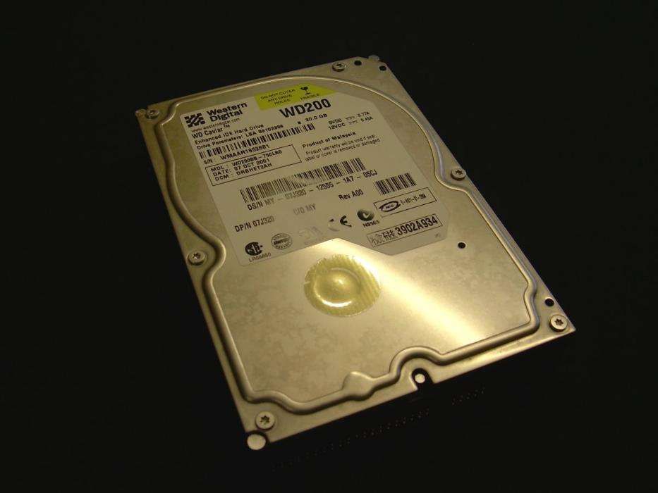 Disco Rígido 20GB IDE Western Digital 3.5" para PC