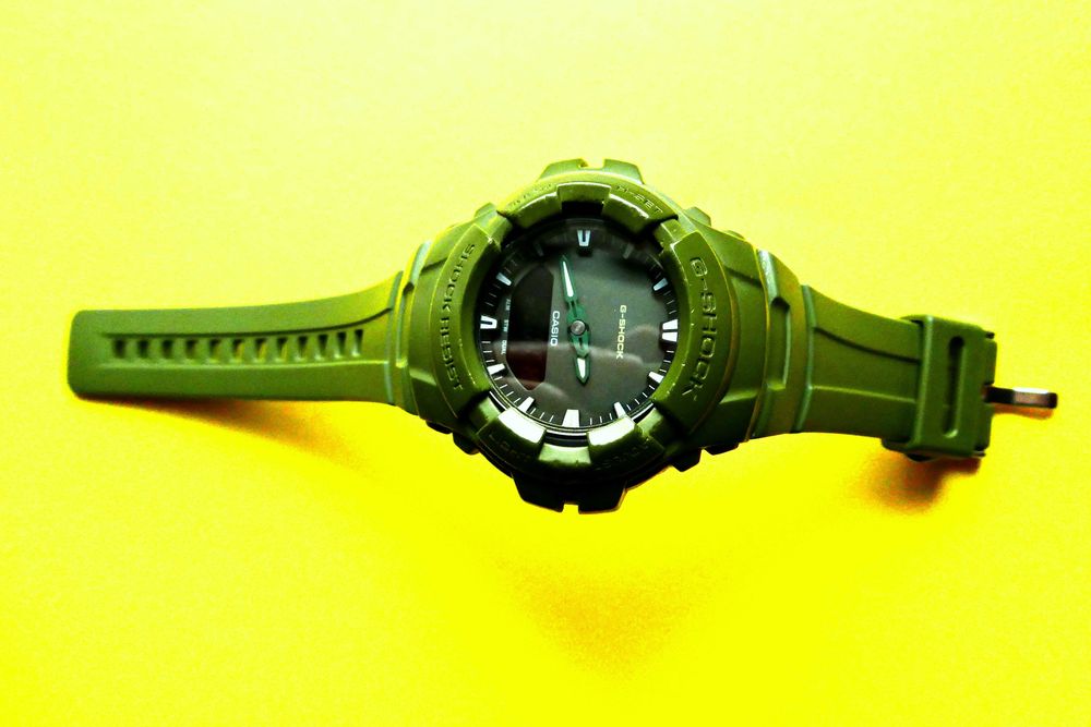 Relógio Casio G-Shock G-100CU - Verde Militar