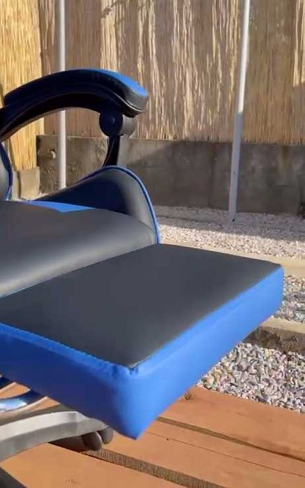 Компьютерное кресло игровое геймерское кресло Razer blue крісло ігрове