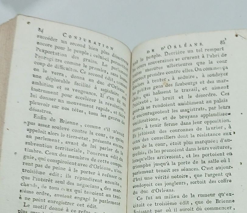 Histoire de la conjuration