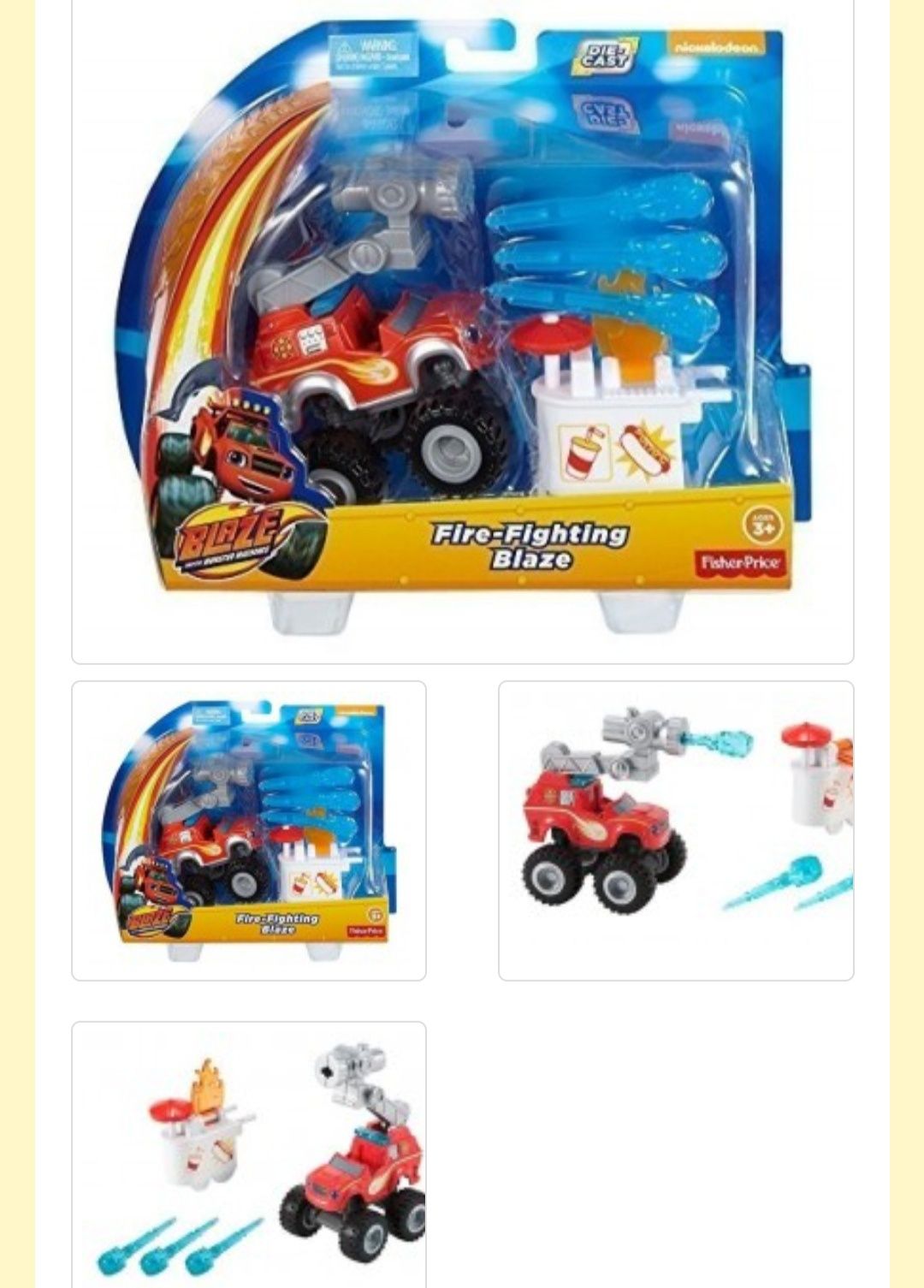 Camião de Bombeiro Blaze Monster Machines